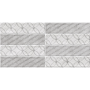 Bergen Mix Decor 30x60 Grey Gloss