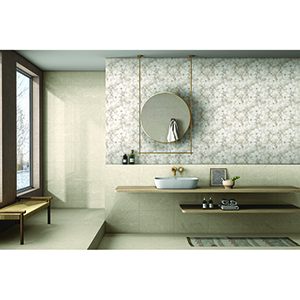 Capital 30x45 Cream Gloss Roomset
