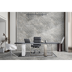 Flurry 60x120 Grey Semi Polished Carving Roomset