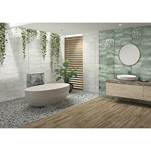 Harmony 30x60 Verde Gloss Roomset