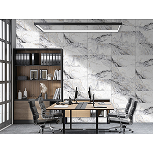 Marmara Ice 29.5x60 White Matt Carving 2