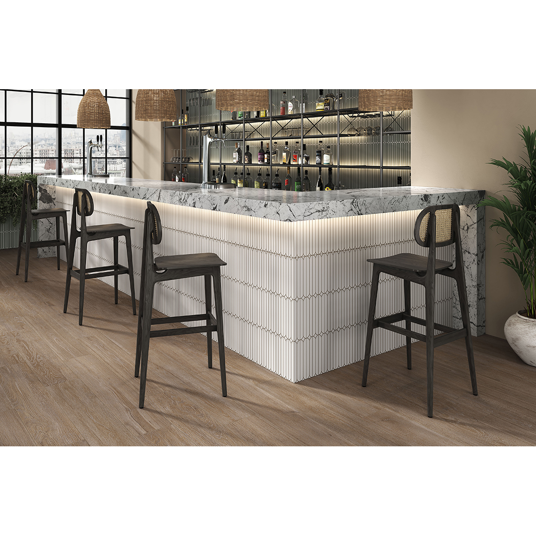 Belle 24x74 Blanco Matt 2