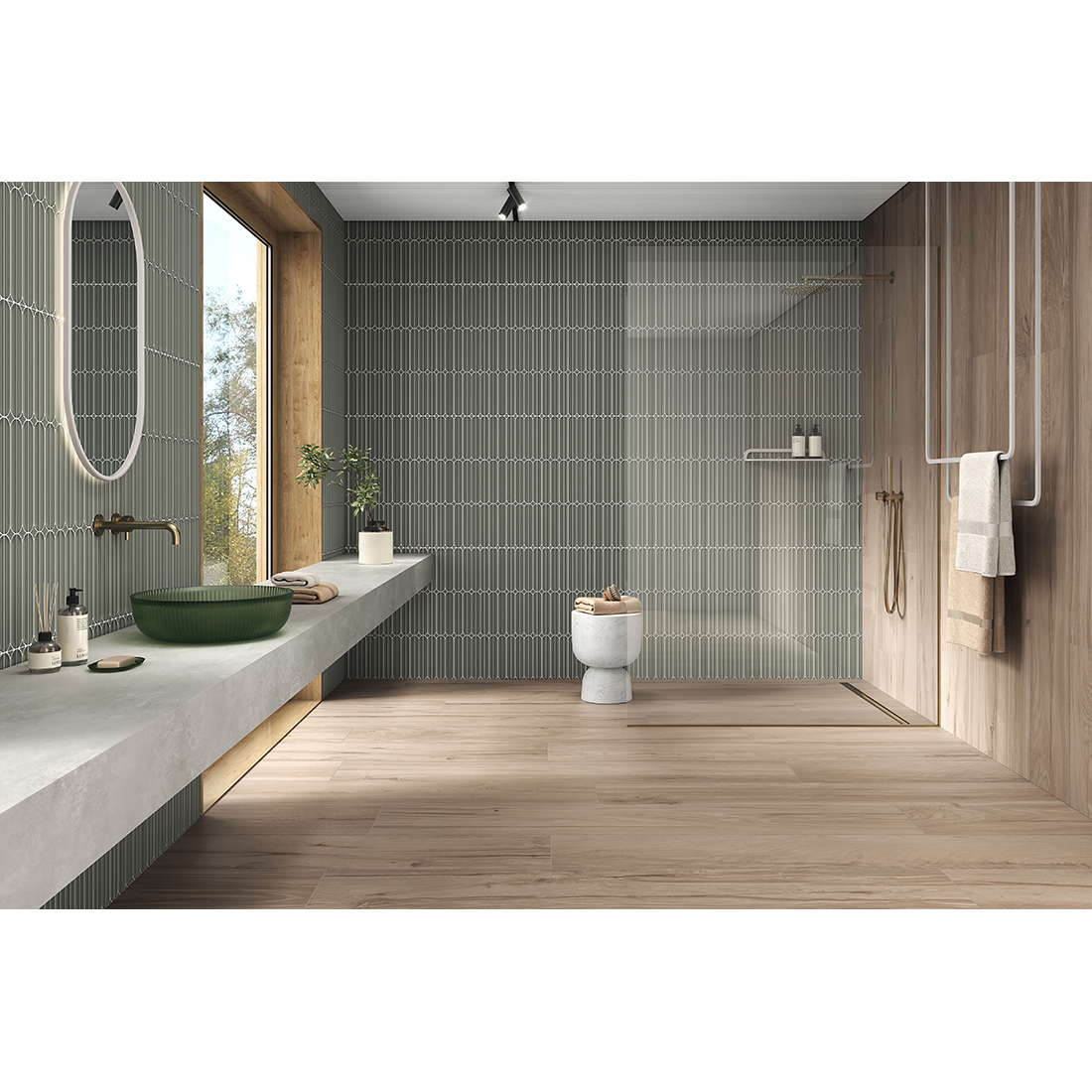 Belle 24x74 Verde Matt 2