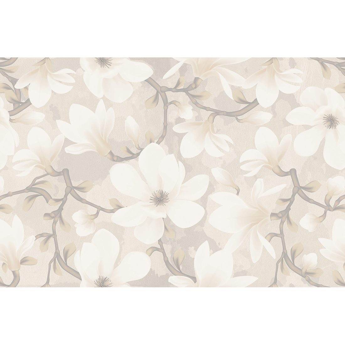 Capital Flower 30x45 Cream Gloss 1