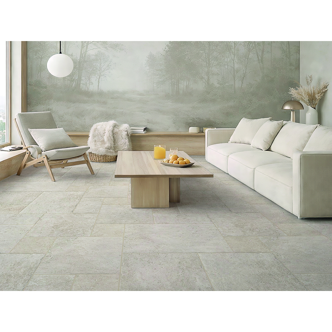 Corinto Mixed White Matt R10 2