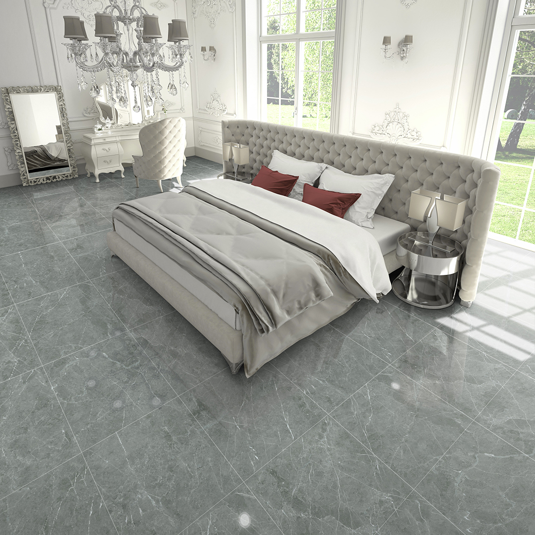 Gianoti 60x60 Grey Polished 2