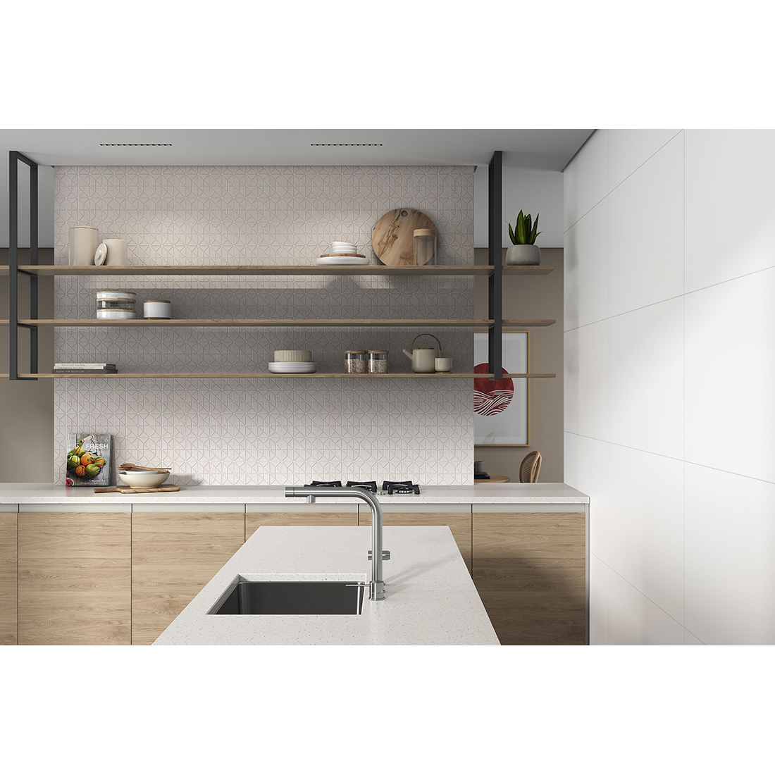 Leger 24x74 Blanco Matt 3