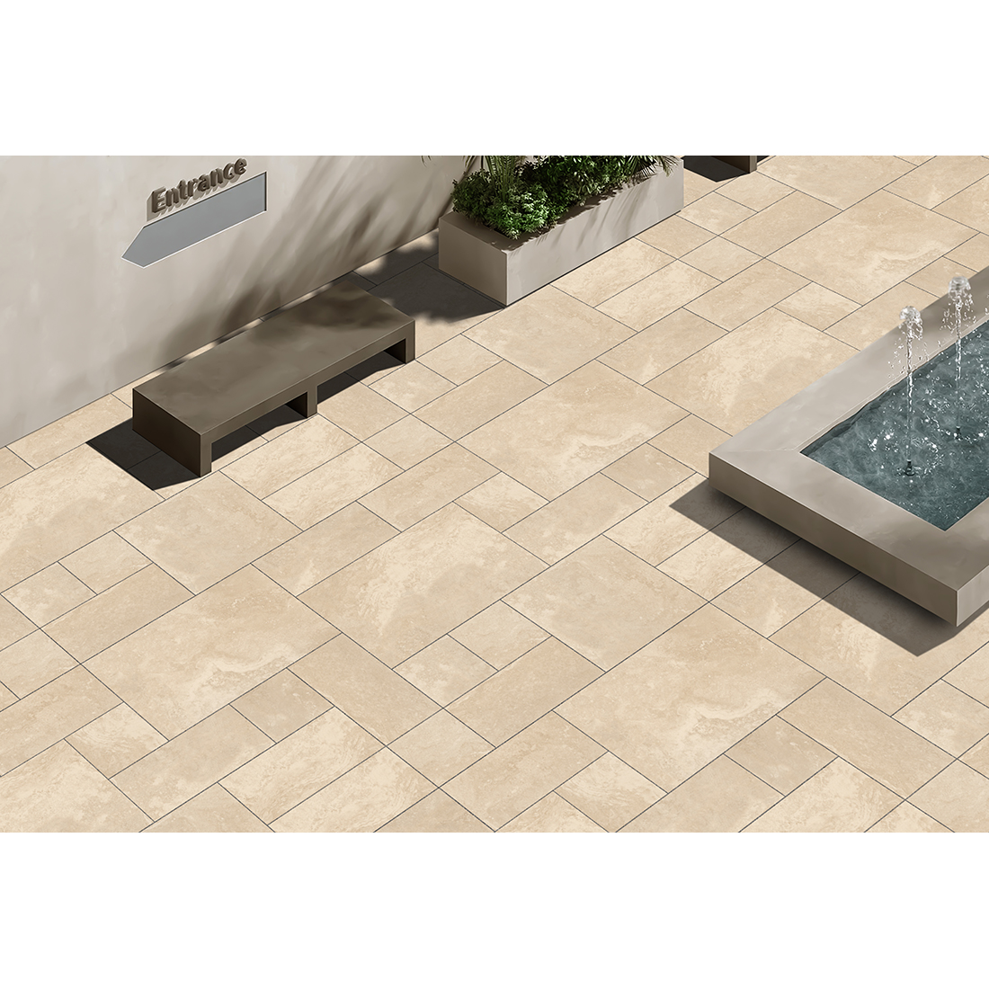 Opec 60x90x2 Ivory Matt R11 2