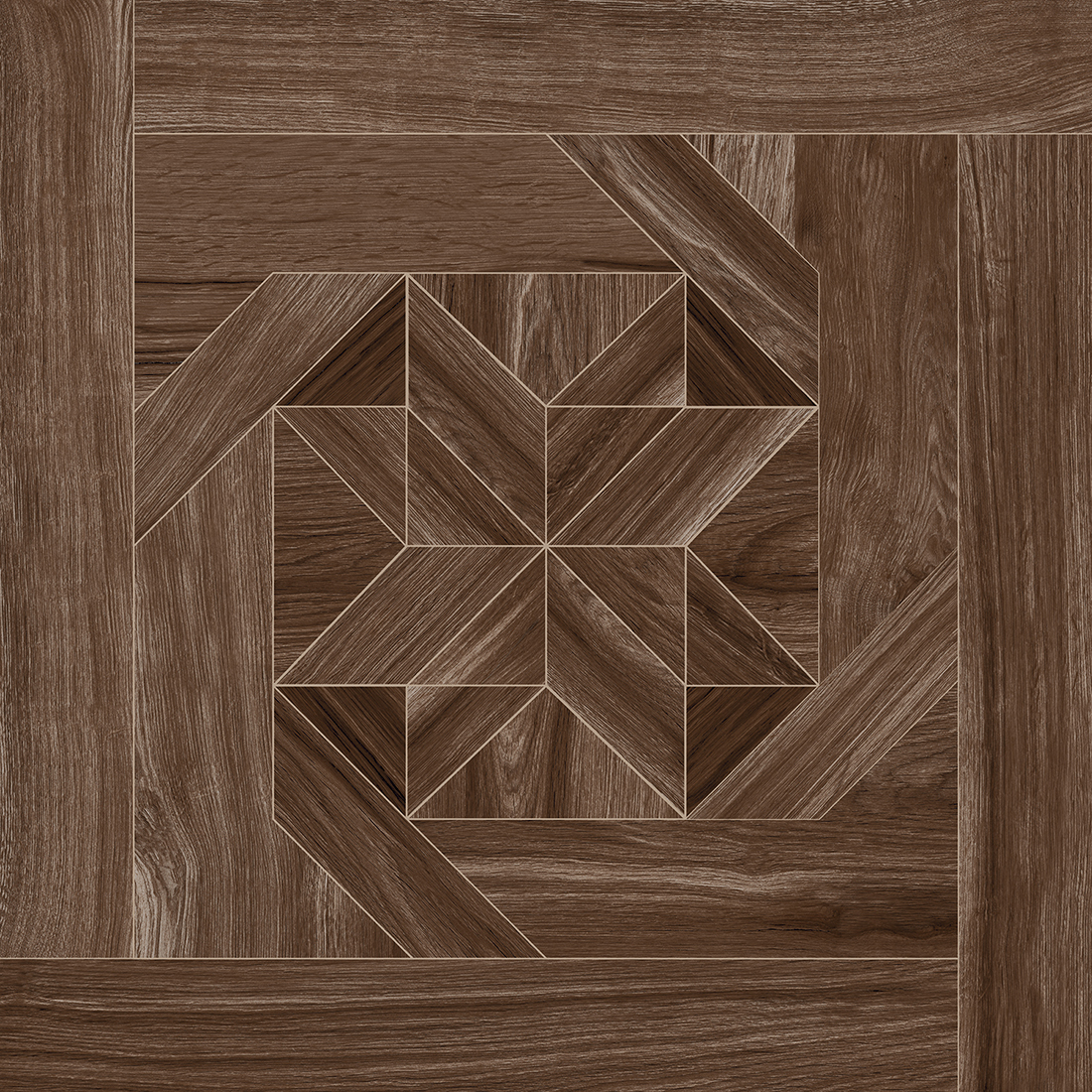 Quadrant 60x60 Brown Matt 1