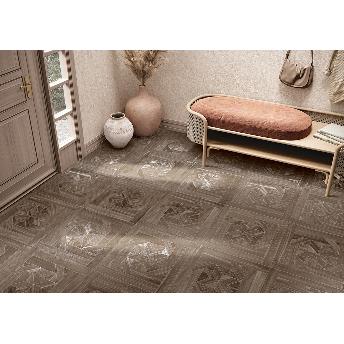 Quadrant 60x60 Brown Matt 2