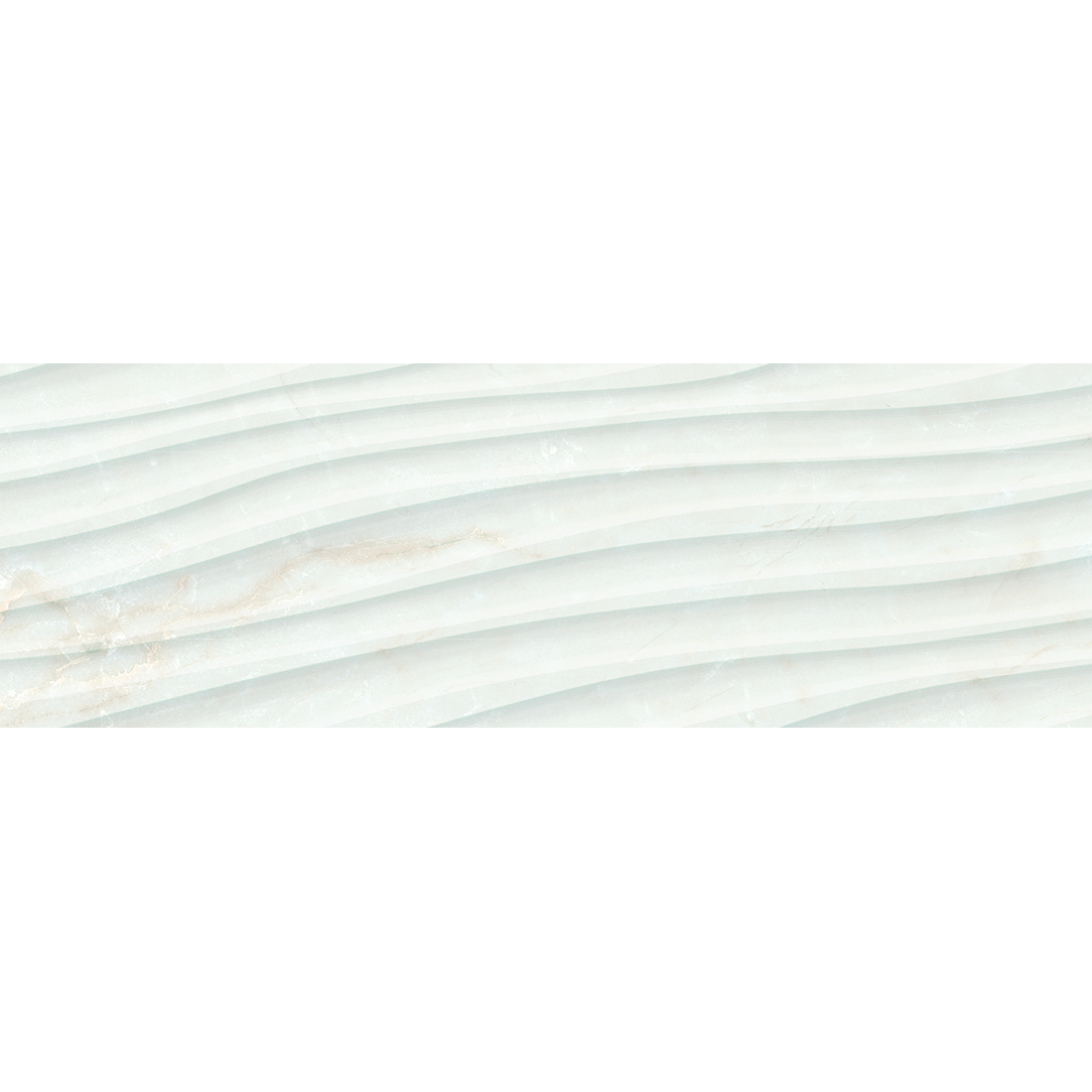 Sublime Curve Decor 20x60 Blanco Gloss 1