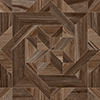 Woven Star 60x60 Brown Matt